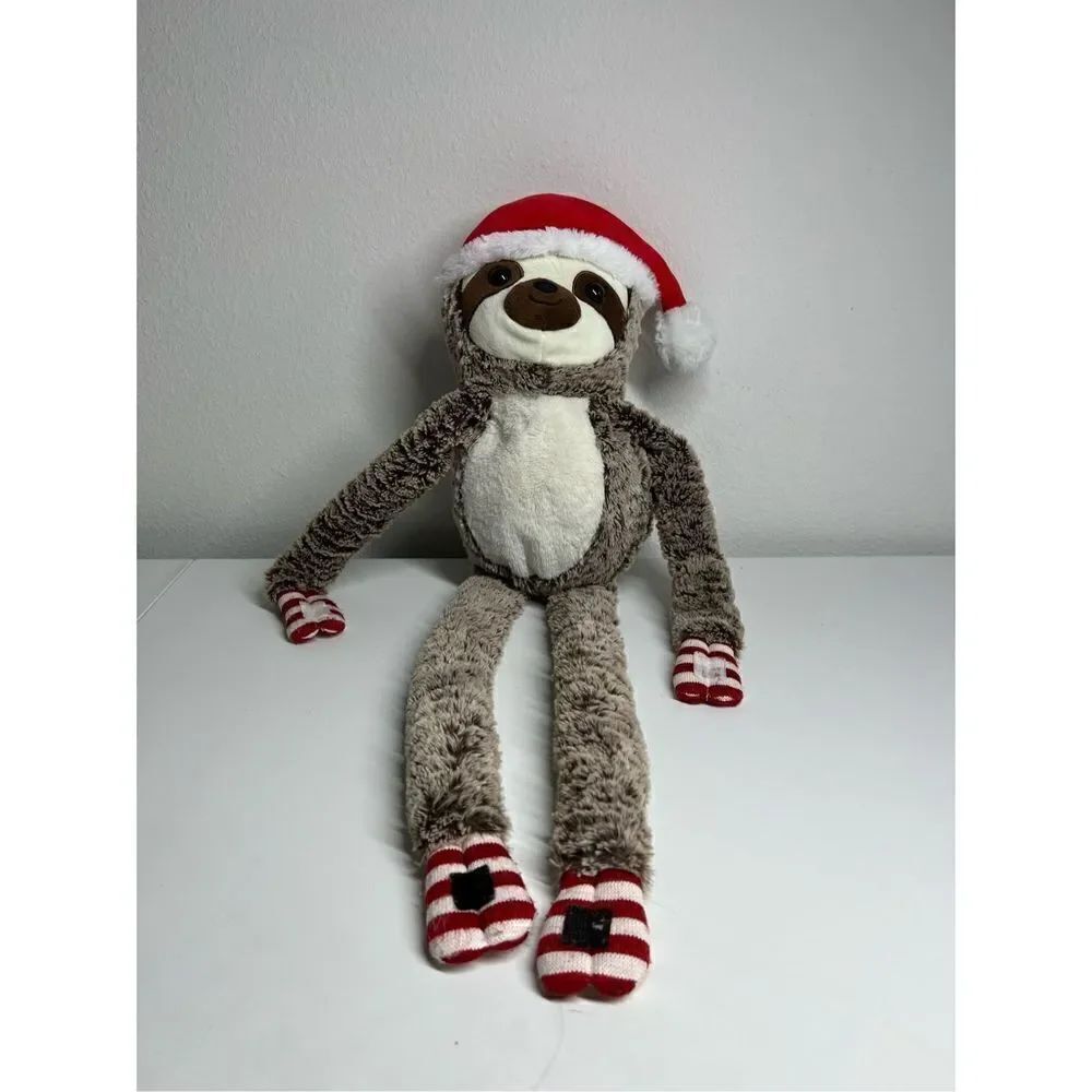 KELLYTOY Xmas Sloth Plush Stuffed Animal 28”